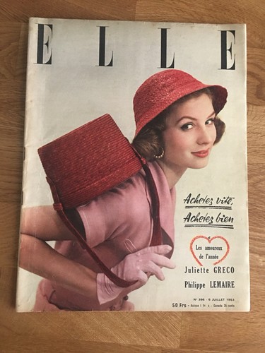 Vintage french edition elle - vintage,