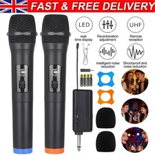 Wireless microphone uhf - 2x,