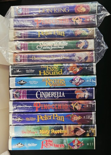 Disney vhs lot movies - vhs, 12