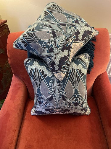 Pair liberty ianthe cushions - pair,