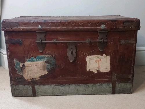 Antique handmade leather - handmade,