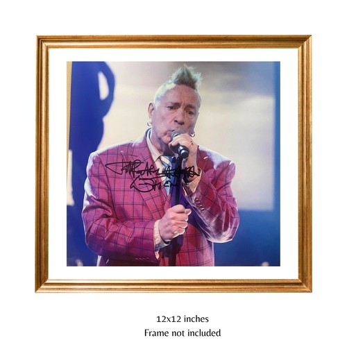 John lydon hand signed - lydon, johnny