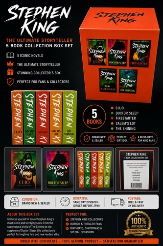 Stephen king book collection - stephen, 5