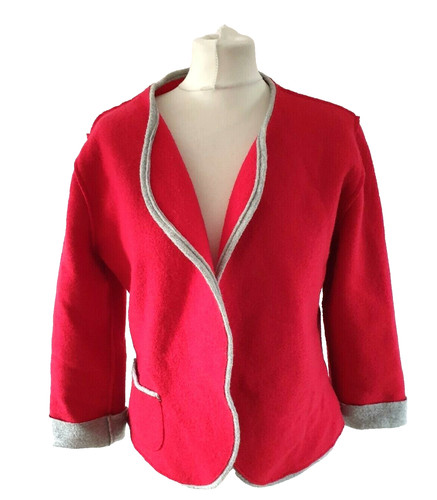 Sarah hardy red boiled wool - hardy,