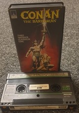 Conan The Barbarian VHS