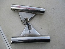 Norton commando headlamp brackets. Headlight ears