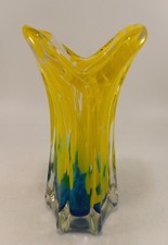 Vase Hand-Blown Heavy-Glass