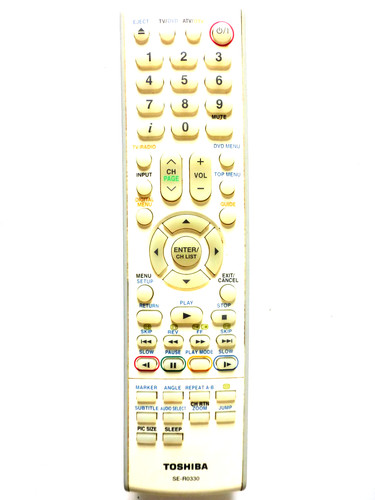 Toshiba dvd combi remote - toshiba,