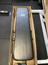JX FITNESS Flat Weight Bench Home Gym Weight Lifting & Sit Up Abdominal