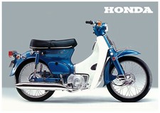 HONDA Poster Classic C90 Cub