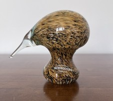 Hand Blown Schroders Glass New