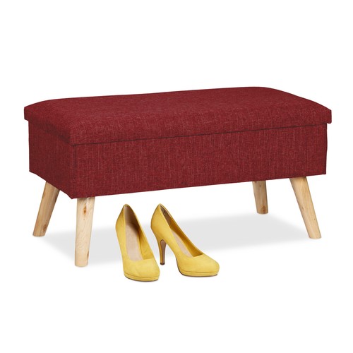 Storage ottoman bench padded - storage,
