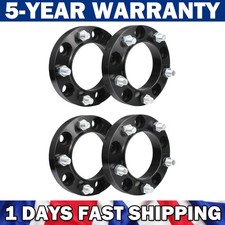 30mm Black Wheel Spacers & Bolts Kit For Land Rover Defender 124 5x165 New 4x