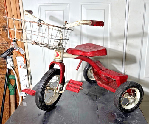 Western flyer vintage red - vintage,