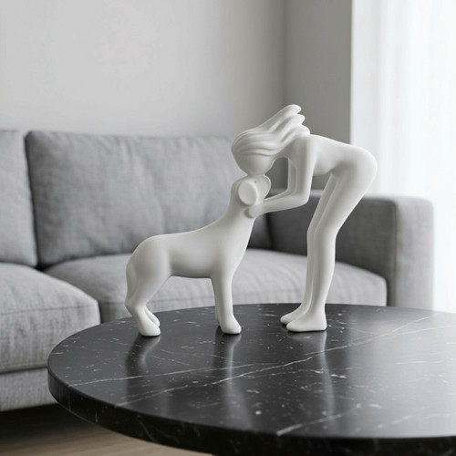 Pet lovers girl - lovers, and