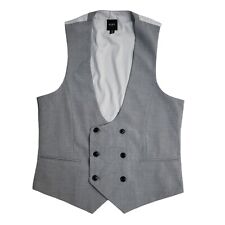 Avail Dark Grey Smart Formal 2 Pocket Waistcoat Men's S 38"