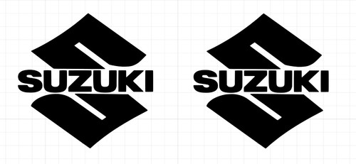 Suzuki logo replica - s,