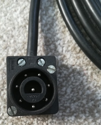 Bulgin disco lighting plug - disco,
