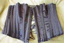 Vollers black satin overbust