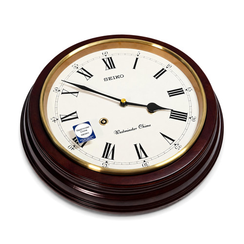 Seiko cream dial brown - seiko, wooden