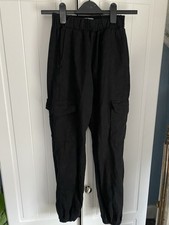 Girls Black New Look Cargo