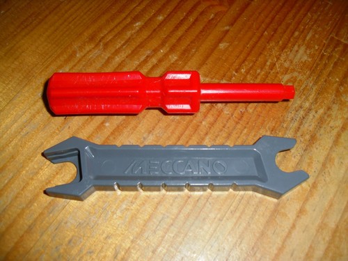 Meccano junior tools red - meccano, hex