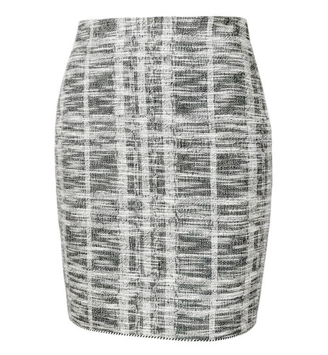 Max studio tweed pencil skirt - pencil,
