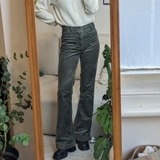 Anthropologie flared corduroy - anthropologie,