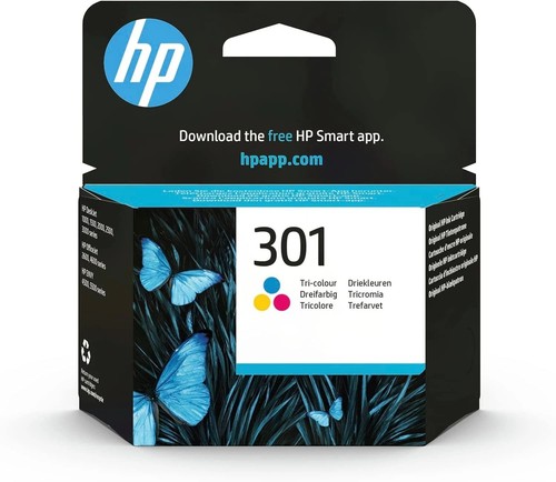 301 tri colour original ink - hp,