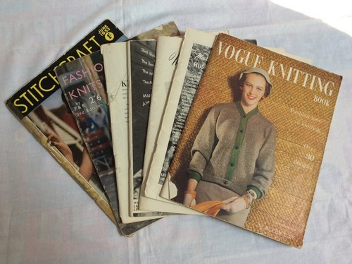 Vintage knitting magazines - vintage,