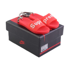 SUPREME Mini Sliders Keychain With Mini Shoe Box