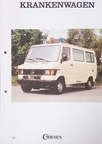 Miesen mercedes benz ambulance - miesen,