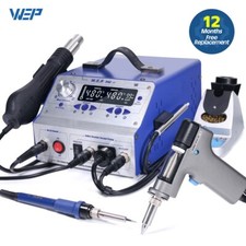 WEP Desoldering Station Electric Vacuum  Sunction Tin Gun Sucker Solder Iron