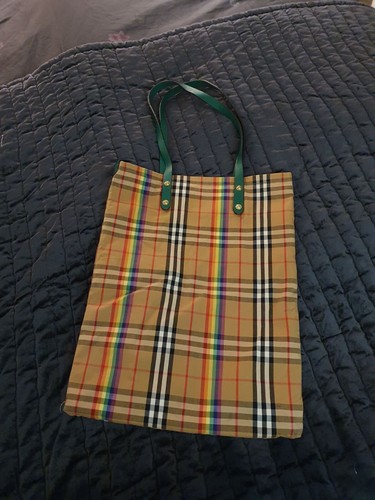 Burberry nova check tote - check, bag