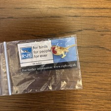 RSPB FBFPFE 06 ROBIN PIN BADGE