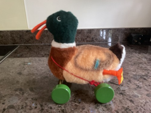 Steiff rolling duck circa