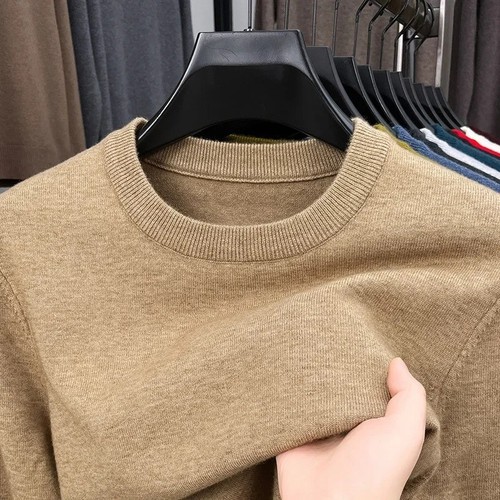 Men 100 pure wool jumper - wool,