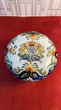 Vintage French Faience Lidded