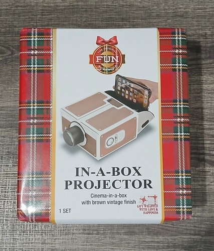 Box projector portable - in-a-box,