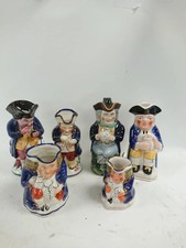 Set of 6 Allertons Toby Jugs