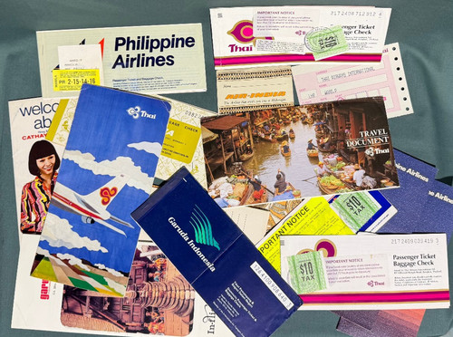 Collection asian airline - collection, of