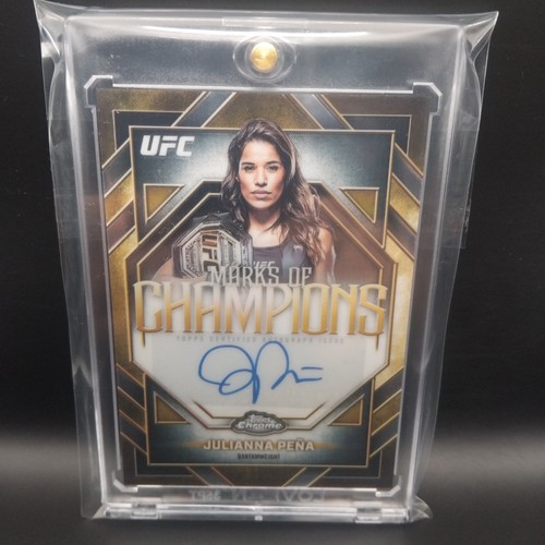 2026 topps ufc chrome - ufc, julianna