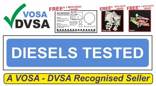 Mot diesels tested sign - diesels,