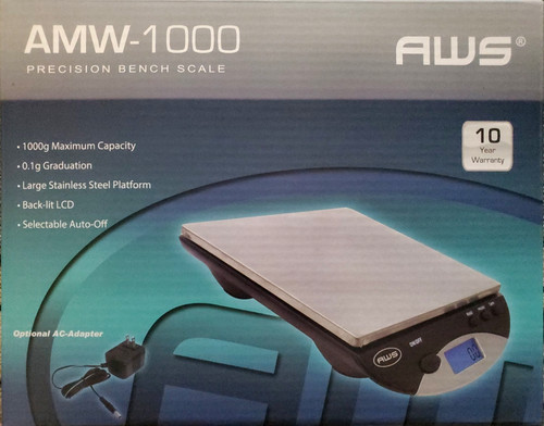 Amw 1000g bench scale aws - bench,