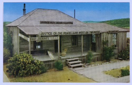 Vintage postcard judge roy - vintage,