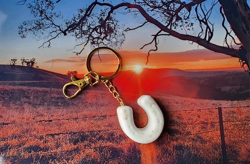 Revolver keychain - revolver,