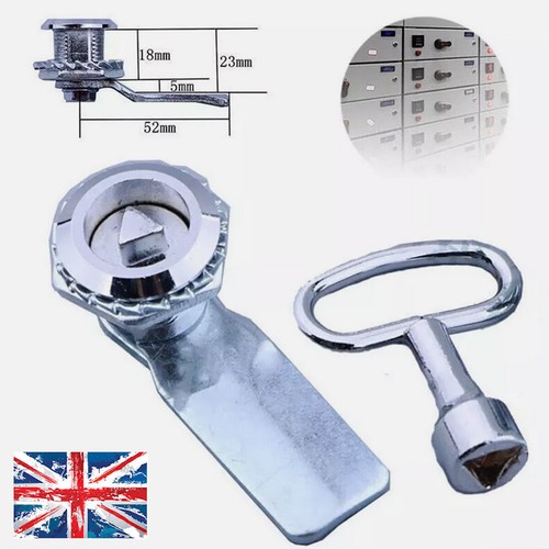 Gas meter cam lock and - key,
