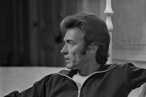 Clint eastwood wearing zip - clint, a