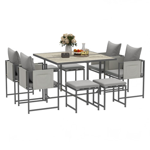 Seater rattan garden dining - seater,