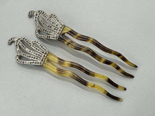 Antique silverite art deco - silverite,